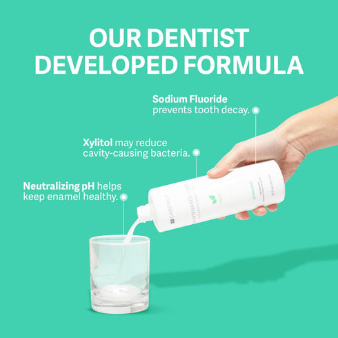 CariFree Maintenance Rinse, Mint, Anti-Cavity Fluoride Mouthwash, Formulated Oral Rinse, Dentist Recommended, Prevent