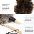 Ostrich Feather Duster 14 inch, Fluffy Natural Genuine Ostrich Feathers with Wooden Handle for Cleaning