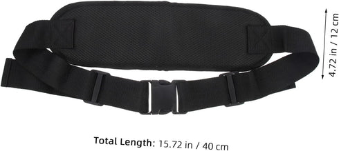 Healifty Adjustable Elastic Leg Strap for Elderly Patients Lightweight and Comfortable Leg Support Strap for Wheelchair