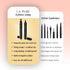 Waterproof Liquid Eyeliner Stamp - Winged Eyeliner Tool, 2x Cat Eye, Smudge Proof Black