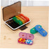HAMPPLIES 7-Day Weekly Pill Organizer Medicine Storage Case with Compartments Portable Travel Pharmacy Box Small