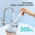 COSLUS Water Dental Flosser Pick, 4 Modes Cordless Portable 300ML Tank, IPX7 Waterproof for Home Travel