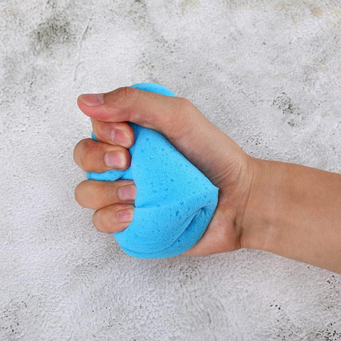 Car Wash Sponge, 3 Pack Extra Thick Large Colorful Cleaning Sponge for Bathroom, Kitchen, Bike, Boat (Random Mix)