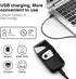 PRITECH 2 in 1 Electric Shaver for Men, Foil and Bald Shavers with Rechargeable 3 Adjustable Speeds (Black Silver)