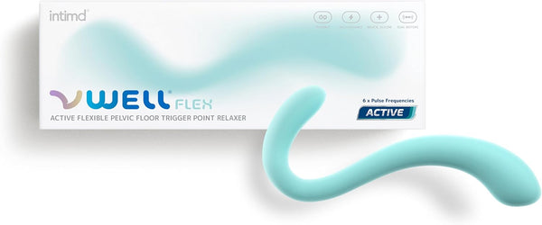 Flexible Pelvic Perineal Wand Relaxer - Dual Vibration Myofascial Release Pain Relief for Women and Men