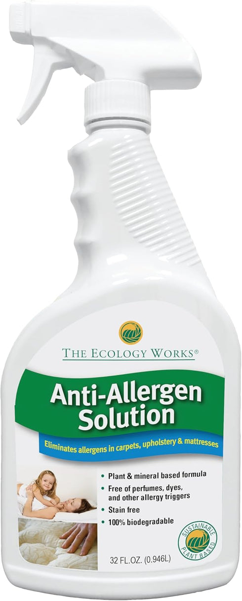 The Ecology Works Plant-Based Dog & Cat Allergy Spray, Dander Remover & Dust Mite Waste Reducer