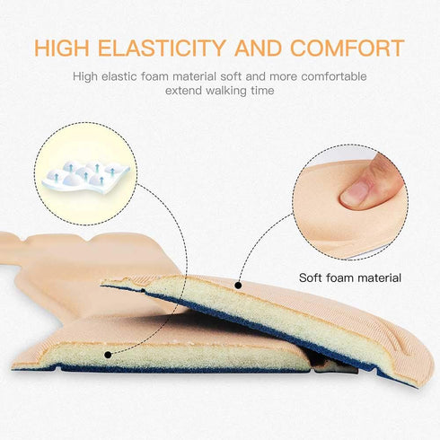 2020 New Shoe Insoles, Sponge Shoes Pads with High Heel Inserts for Loose Shoes, Women 4.5-9.5