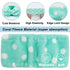 Shintop Sweet Super Soft Caroset Polka Dots Wash Cosmetic Headband Hairlace, Green
