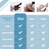 WIDREST Neck Stretcher Strap, Spine Chiropractic Decompression Tool with Chin Belt, Cervical Neck Traction.
