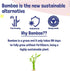 MOTHER EARTH Bamboo Paper Towels, 2-Ply, 3 Rolls, 250 Sheets per Roll, Gentle for Sensitive Skin & Daily Cleaning Tasks