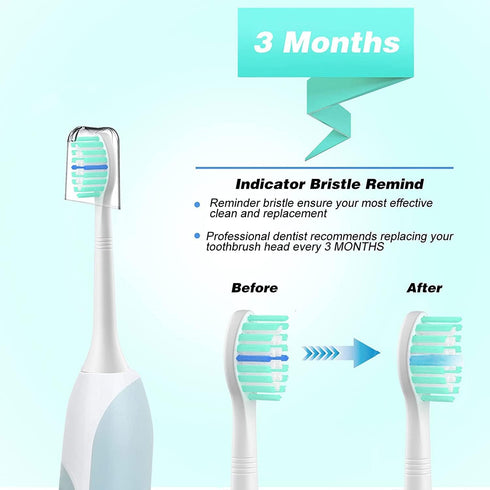 WEQNNM Sonicare:10 Pack 4100 6100 Replacement Toothbrush Heads Compatible with Philips Professional Electric Brush