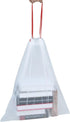 13 Gallon Kitchen Drawstring Trash Bags, Heavy Duty, Clear, 105 Counts