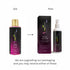 Mina Rose Water Facial Toner and Eyebrow Henna Tint Fixing Solution, Organic, 200ml