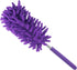 MECCANIXITY Microfiber Duster for Cleaning - 11 to 31 Inch Washable Extendable Brush for Window and Furniture (Purple)