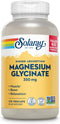 SOLARAY Magnesium Glycinate Capsules, Chelated Magnesium Supplement for Bones, Muscles, Heart Support, Vegan, 275 Count