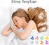 Earplugs for Sleeping, Reusable Noise Cancelling Silicone Ear Plugs, 8 Pairs for Sleeping, Swimming, Concerts