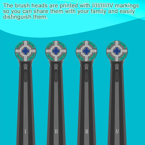 Sulkiwe 2/3/4/5/6/7/8/9/10 8pcs Replacement Heads Compatible with Oral B iO Electric Toothbrush, Soft Toothbrush Heads