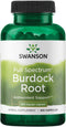 Swanson Burdock Root Kidney & Liver Support - Herbal Antioxidant Supplement, 460 mg, 100 Capsules