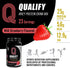 Strawberry Protein Powder Shake, Gluten Free, Sugar Free, 25g Protein, 5.5g BCAA, 1.65lb Post Workout Recovery Drink