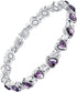 Feraco Magnetic Bracelets for Women, Titanium Steel Bracelet with Neodymium Magnets & Sparkling Crystals