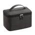 HOYOFO Women Makeup Bag, Portable Travel Toiletry Bag with Mesh Pocket for Women/Men, Black