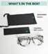 Eyekepper 4-Pack Bifocal Reading Glasses for Women - Large Frame +2.00 Readers