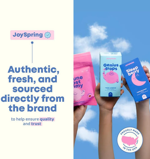 JoySpring Potty Wise Drops – Natural Constipation Relief for Kids & Toddlers – Sugar-Free Vegan Liquid Blend (1 fl oz)