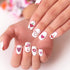 TailaiMei 12 Sheets Valentine's Day Nail Decals Stickers, Self-Adhesive Nail Art Decorations for Kiss Love Hug