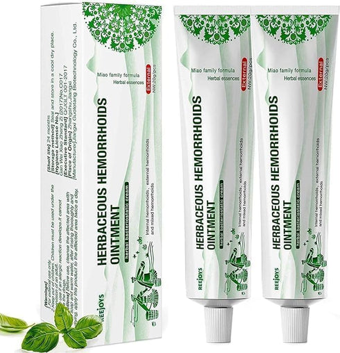 Reejoys Hemorrhoid Cream: Advanced Herbal Hemorrhoids Treatment Cream for Itching and Burning, Shrink