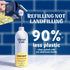 Cleancult Dish Soap Liquid Refills, 32oz, 1 Pack, Eco Refill, Lemon Verbena, Cuts Grease & Grime