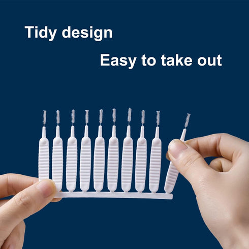 30pcs Shower Nozzle Cleaning Brush, Anti-Clogging for Shower Head Cleaning with Nylon Bristle Non-Slip Handle by Alnorte