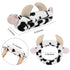 Cow Headbands for Washing Face, Cute Cow Skincare Makeup Head Band for Women, Soft Fluffy Facial Hair Wraps
