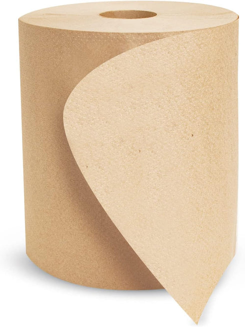Morsoft by Morcon Paper R6800 Universal Hardwound Roll Towels, 100% Recycled Fibers, 6 Rolls x 800 ft