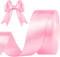 Satin Ribbon, 1-1/2 Inches x 50 Yards, Solid Fabric for Flower Bouquet Gift Wrapping Crafts Wedding