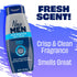 Nair Men Hair Remover Body Cream, Manscape for Smooth Skin for Days, Coarse Hair Removal, 12 oz
