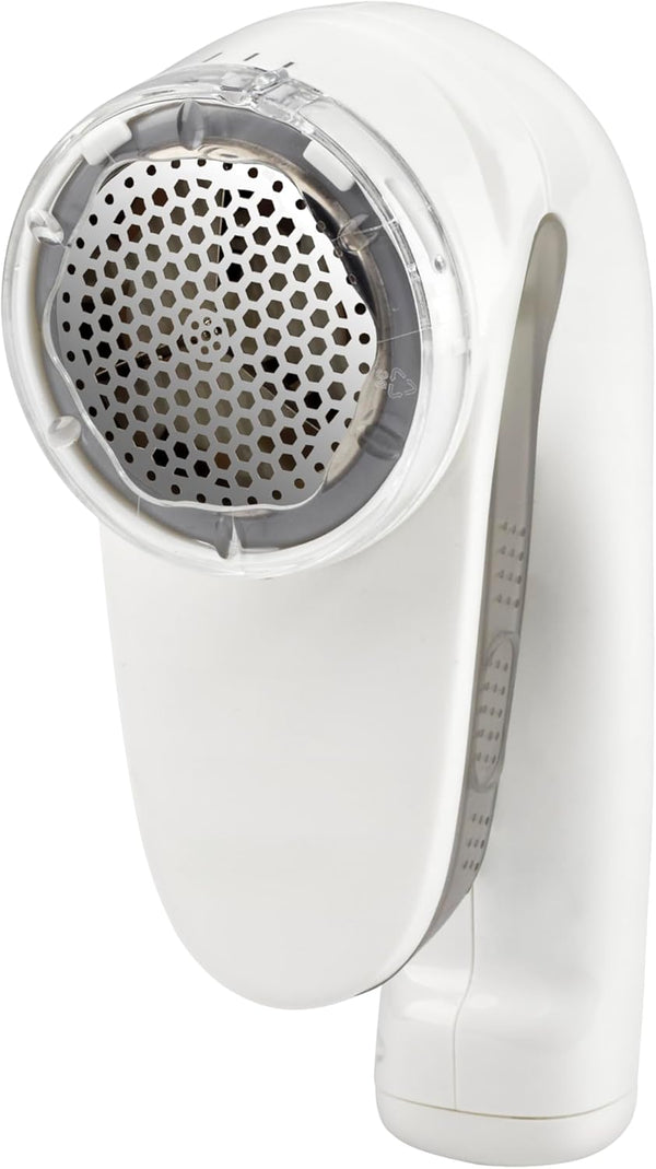 Conair Fabric Shaver and Lint Remover, Rechargeable Portable Shaver, White Color