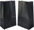 KEYYOOMY Small Black Paper Bags, Black Party Favor Bags for Wedding Party Goodie Bag (24 CT, 9.4 x 5.1 x 3.1 In)
