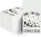 Horaldaily 100 Halloween Disposable Paper Guest Napkins, Skeleton Star Hand Towels for Party and Kitchen
