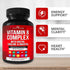 Divine Bounty Super B Complex Vitamins - All B Vitamins Including B12, Support Healthy Energy Metabolism
