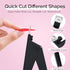 Melodysusie Acrylic Nail Clippers 4 in 1 Set, Adjustable Stainless Steel Nail Clippers for Acrylic Nails