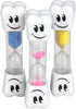 Smile Tooth 2 Minute Sand Timer in Assorted Colors