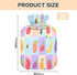 tplaotee 2L Tummy Warmer,Tummy Cartoon Fruits Bee hot Waterbottle with Soft Cover, Water Bottle Bag for Warmer,Bolsa de