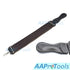 Leather Strop 3" X 20" Barber's Razor Strop Cow Hide, Dual Straps with Swivel Clip. Makes a Great Addition for Any Straight Razor Shaving Set!