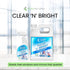 Clear 'n' Bright Glass Cleaner Spray, Streak-Free & Ammonia-Free Window Cleaning Supplies, Safe & Fast