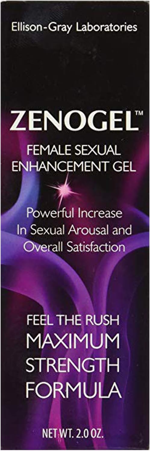 Zenogel Intimate Moisturizing Gel for Women Fragrance-Free, Plant-Based, External Use Only 2oz Tube