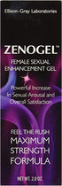 Zenogel Intimate Moisturizing Gel for Women Fragrance-Free, Plant-Based, External Use Only 2oz Tube
