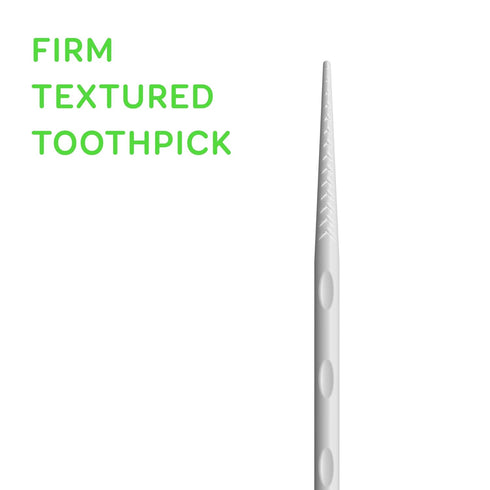Grin Softstx Gentle Dental Picks, 90 Count, Soft Flexible Bristles, Minty Flavor, for Between Teeth