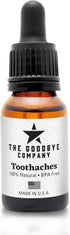 The Goodbye Company Toothache Pain Relief – Infused with Clove & Peppermint Oil, 100% Natural Tooth Ache Reliever