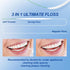 RAZOKO Dental Floss for Braces, 3 in 1 Ultimate Floss Pre-Cut Strands, 60 Count (Pack of 3)