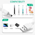 Charger Cord Replacement for Fairywill Sonic Electric Toothbrush, USB Charging Cable, 5ft